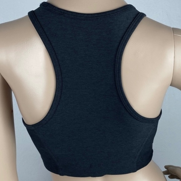 NEW OUTDOOR VOICES CHARCOAL GRAY CROP TOP - Picture 8 of 10